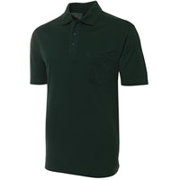 JB's Wear 210P 210 Pocket Polo - Side View | color:Bottle|view:side