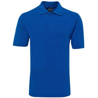 JB's Wear 210P 210 Pocket Polo - Front View | color:Royal|view:front