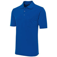 JB's Wear 210P 210 Pocket Polo - Side View | color:Royal|view:side