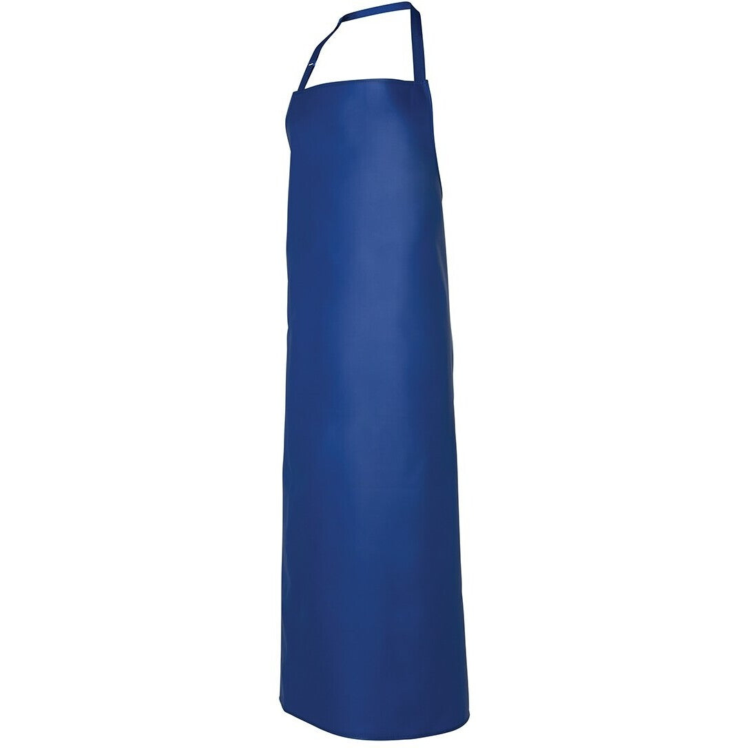 JB's Wear 5AVL 300gsm Vinyl 90x120 Apron - Side View | color:Royal|view:side