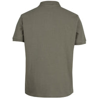 JB's Wear 2PCS 320g Popcorn Cotton Polo - Back View | color:Slate|view:back