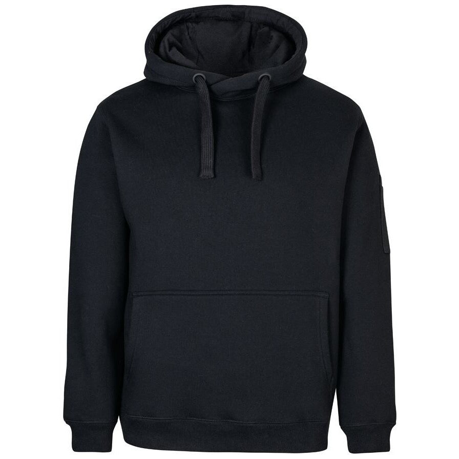 JB's Wear 6CFH 350 Premium Trade Hoodie - Front View | color:Black/Black|view:front