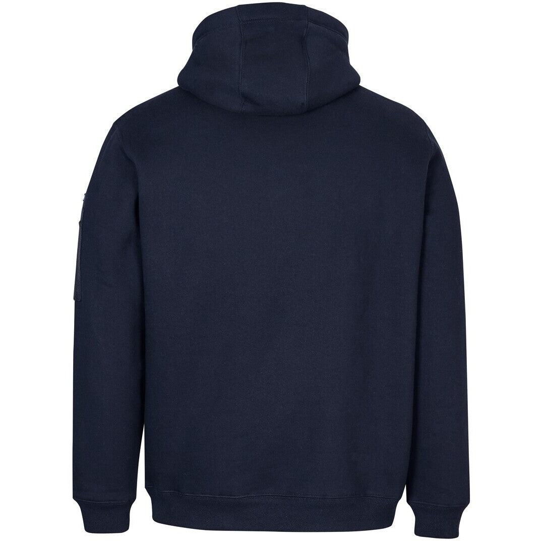 JB's Wear 6CFH 350 Premium Trade Hoodie - Back View | color:Navy/Navy|view:back