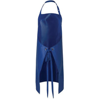 JB's Wear 5AVBI 490gsm Vinyl 60x90 Bib Apron - Back View | color:Royal|view:back