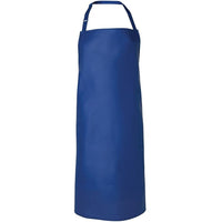 JB's Wear 5AVBI 490gsm Vinyl 60x90 Bib Apron - Front View | color:Royal|view:front