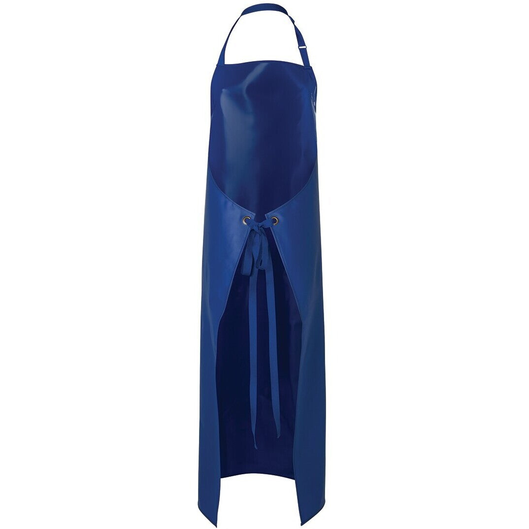 JB's Wear 5AV 490gsm Vinyl 90x120 Apron - Back View | color:Royal|view:back