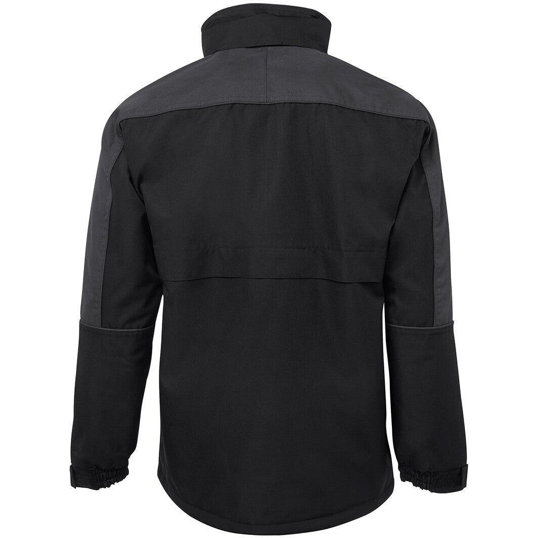 JB's Wear 6ATJ A.T. Jacket - Back View | color:Black/Charcoal|view:back