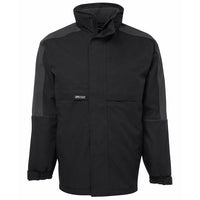 JB's Wear 6ATJ A.T. Jacket - Front View | color:Black/Charcoal|view:front