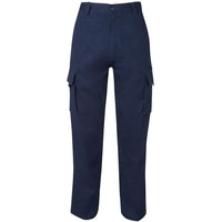 JB's Wear 6MP Adults and Kids Mercerised Work Cargo Pant - Front View | color:Navy|view:front