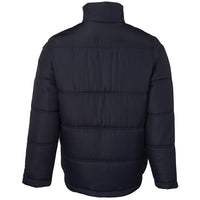 JB's Wear 3ADJ Adults & Kids Adventure Puffer Jacket - Back View | color:Navy/Grey|view:back