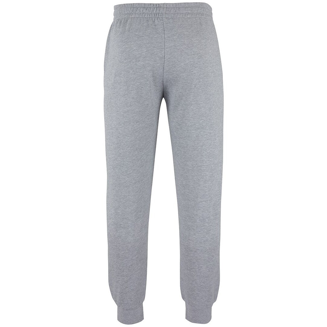 JB's Wear 3PFC Adults & Kids Cuffed Track Pant - Back View | color:13% Marle|view:back
