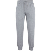 JB's Wear 3PFC Adults & Kids Cuffed Track Pant - Front View | color:13% Marle|view:front