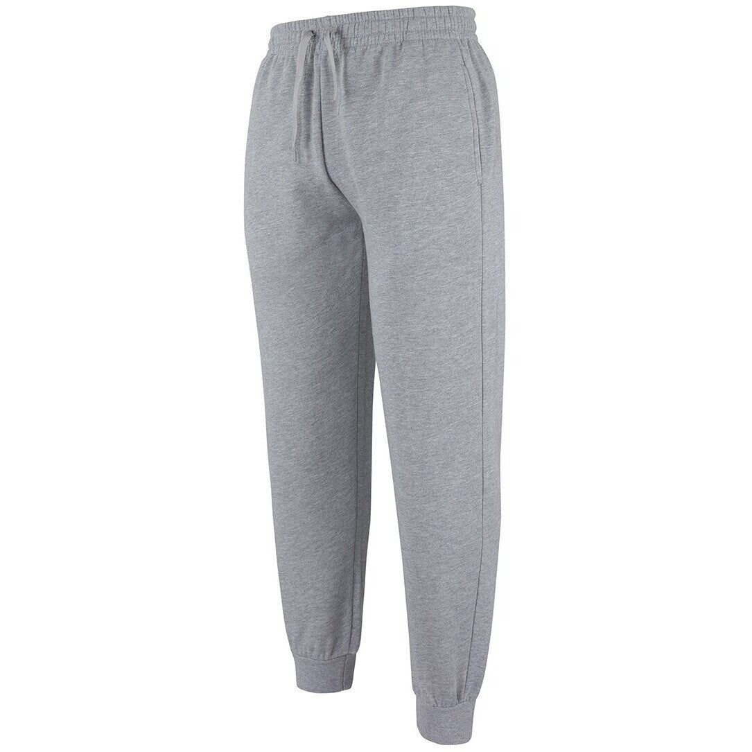 JB's Wear 3PFC Adults & Kids Cuffed Track Pant - Side View | color:13% Marle|view:side