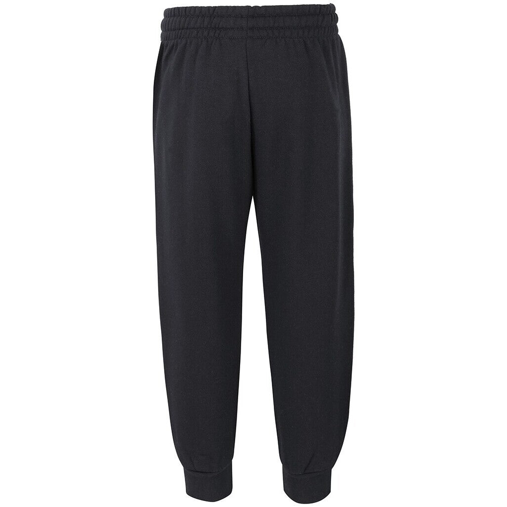 JB's Wear 3PFC Adults & Kids Cuffed Track Pant - Back View | color:Black|view:back