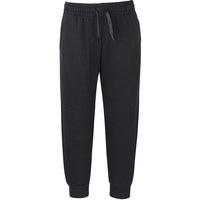 JB's Wear 3PFC Adults & Kids Cuffed Track Pant - Front View | color:Black|view:front