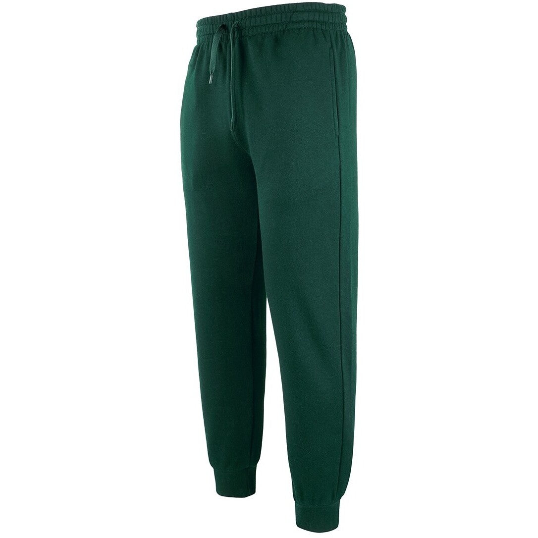 JB's Wear 3PFC Adults & Kids Cuffed Track Pant - Side View | color:Bottle|view:side