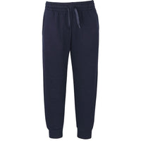 JB's Wear 3PFC Adults & Kids Cuffed Track Pant - Front View | color:Navy|view:front