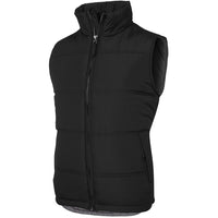 JB's Wear 3ADV Adventure Puffer Vest - Side View | color:Black/Grey|view:side