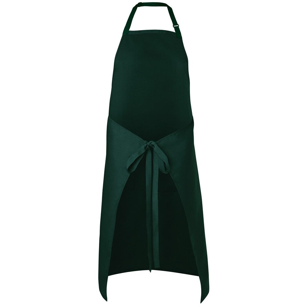 JB's Wear 5A Apron With Pocket - Back View | color:Bottle|view:back