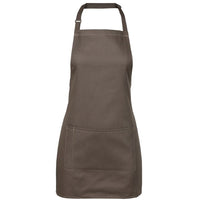 JB's Wear 5A Apron With Pocket - Front View | color:Latte|view:front