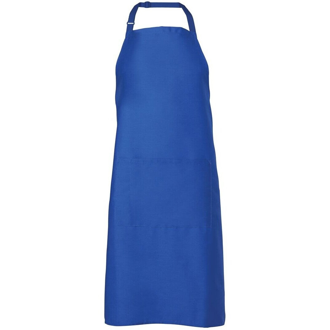 JB's Wear 5A Apron With Pocket - Front View | color:Royal|view:front