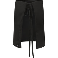 JB's Wear 5PC Apron Without Pocket - Back View | color:Black|view:back