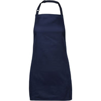 JB's Wear 5PC Apron Without Pocket - Front View | color:Navy|view:front