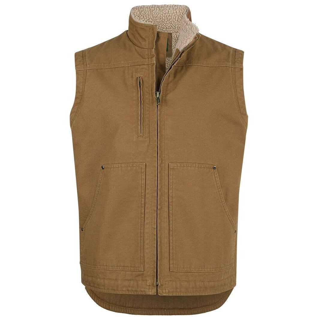 JB's Wear 3BAV Barn Vest - Front View | color:Camel|view:front