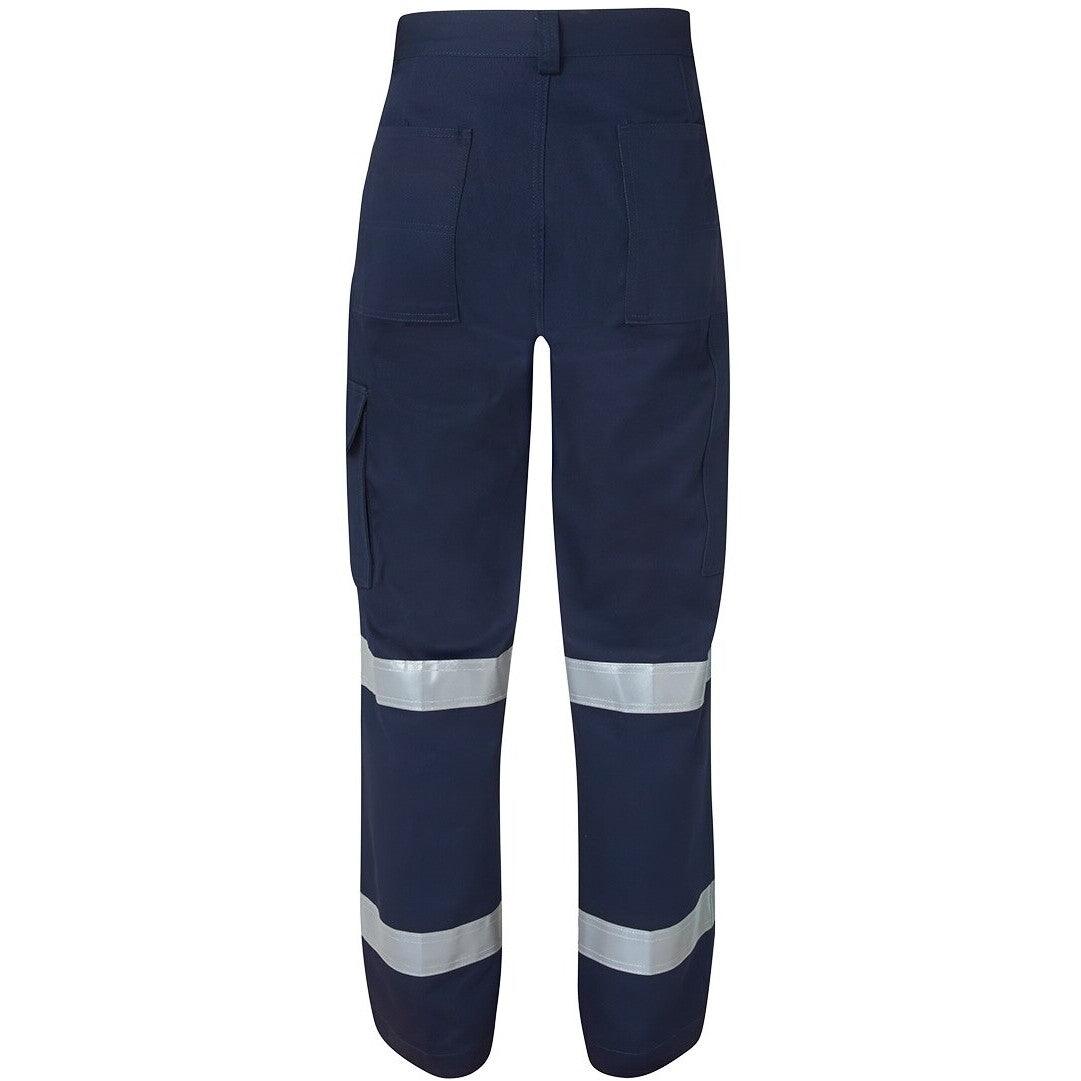 JB's Wear 6QTP Bio-Motion Lightweight Pant with Reflective Tape - Back View | color:Navy|view:back