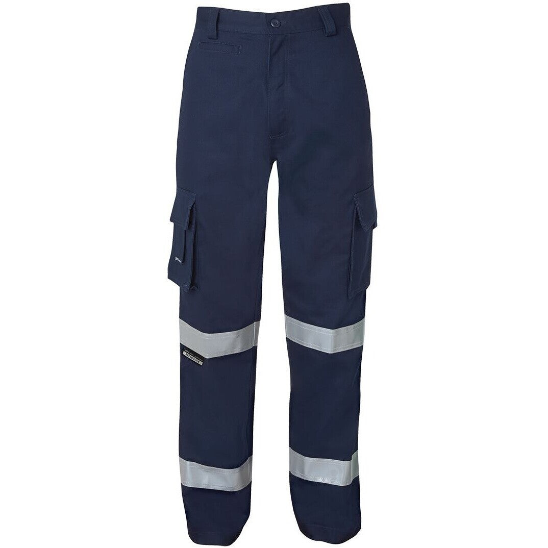 JB's Wear 6QTP Bio-Motion Lightweight Pant with Reflective Tape - Front View | color:Navy|view:front