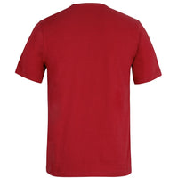 JB's Wear 1JT Bobbin Tee - Back View | color:Red|view:back