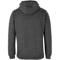 JB's Wear S3FHZ Brass 1/2 Zip Hoodie - Back View | color:Graphite Marle|view:back