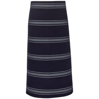 JB's Wear 5BA Butcher's Apron - Front View | color:Navy/White|view:front