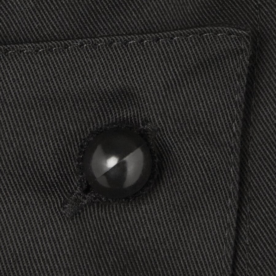 JB's Wear 5BT Chef's Button - Back View | color:Black|view:back
