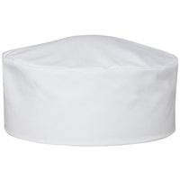 JB's Wear 5FC Chef's Cap - Front View | color:White|view:front