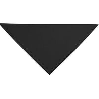 JB's Wear 5FS Chef's Scarf - Front View | color:Black|view:front
