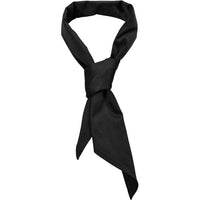 JB's Wear 5FS Chef's Scarf - Side View | color:Black|view:side