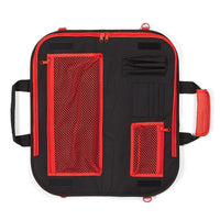 JB's Wear 5KB Chef's Small Knife Bag - Side View | color:Black/Red|view:side