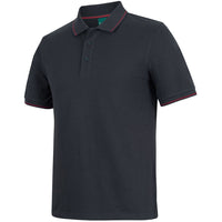 JB's Wear 2CCP Classic Polo - Side View | color:Black/Red|view:side