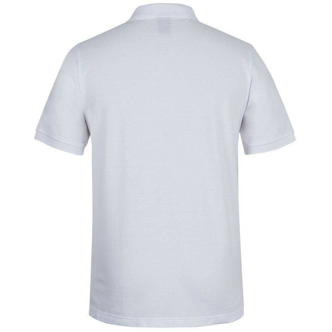 JB's Wear 2CCP Classic Polo - Back View | color:White|view:back