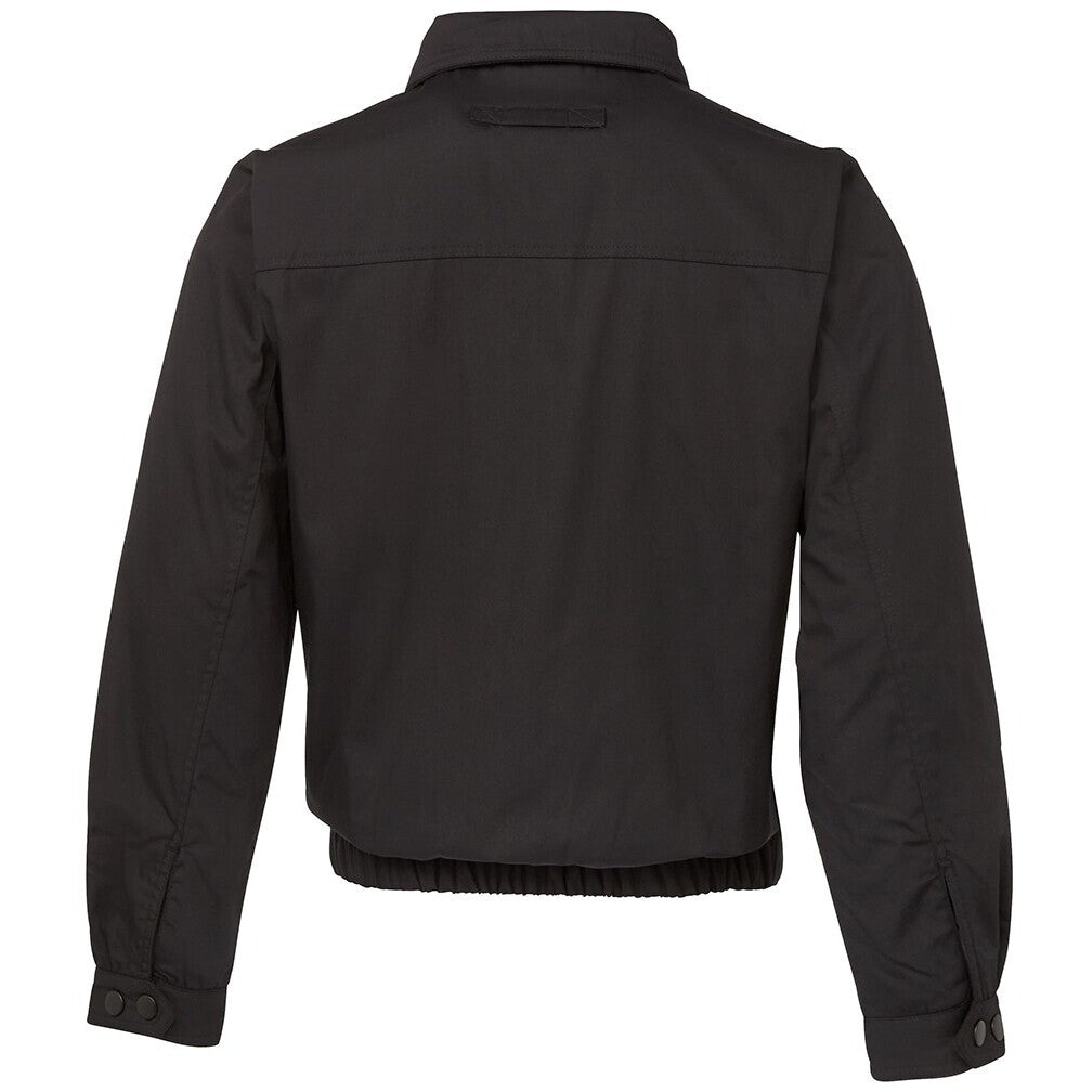 JB's Wear 3CJ Contrast Jacket - Back View | color:Black/Black|view:back