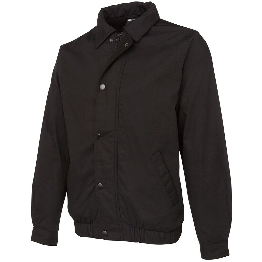 JB's Wear 3CJ Contrast Jacket - Side View | color:Black/Black|view:side