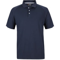 JB's Wear 7STC Contrast Stretch Polo - Front View | color:Navy/White|view:front