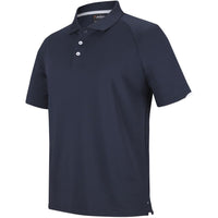 JB's Wear 7STC Contrast Stretch Polo - Side View | color:Navy/White|view:side