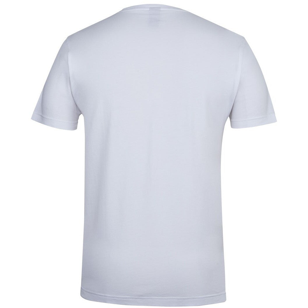 JB's Wear 1STS Cotton S/S Stretch Tee - Back View | color:White|view:back