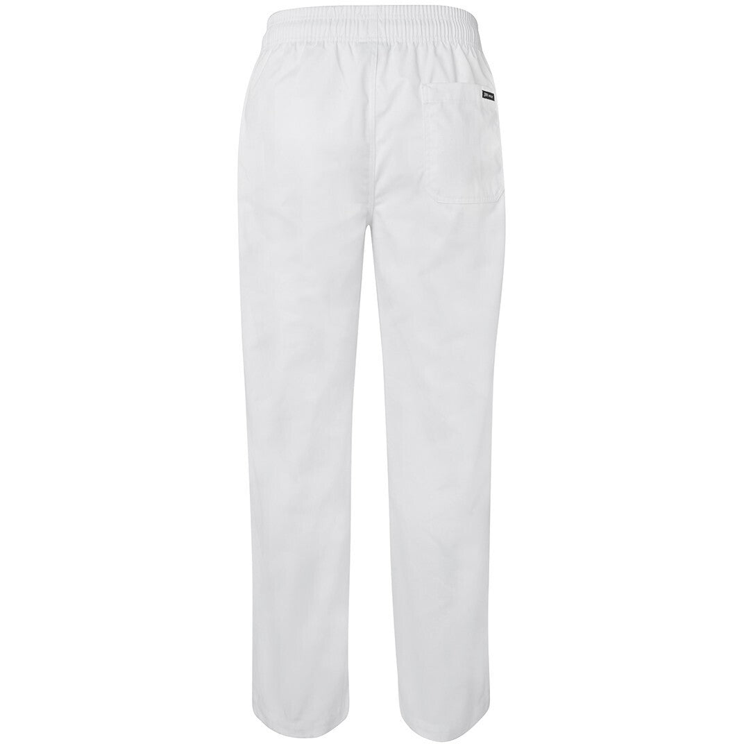 JB's Wear 5CCP Elasticated Pant - Back View | color:White|view:back