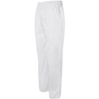 JB's Wear 5CCP Elasticated Pant - Side View | color:White|view:side