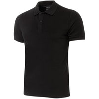 JB's Wear 2FTP Fitted Polo - Side View | color:Black|view:side