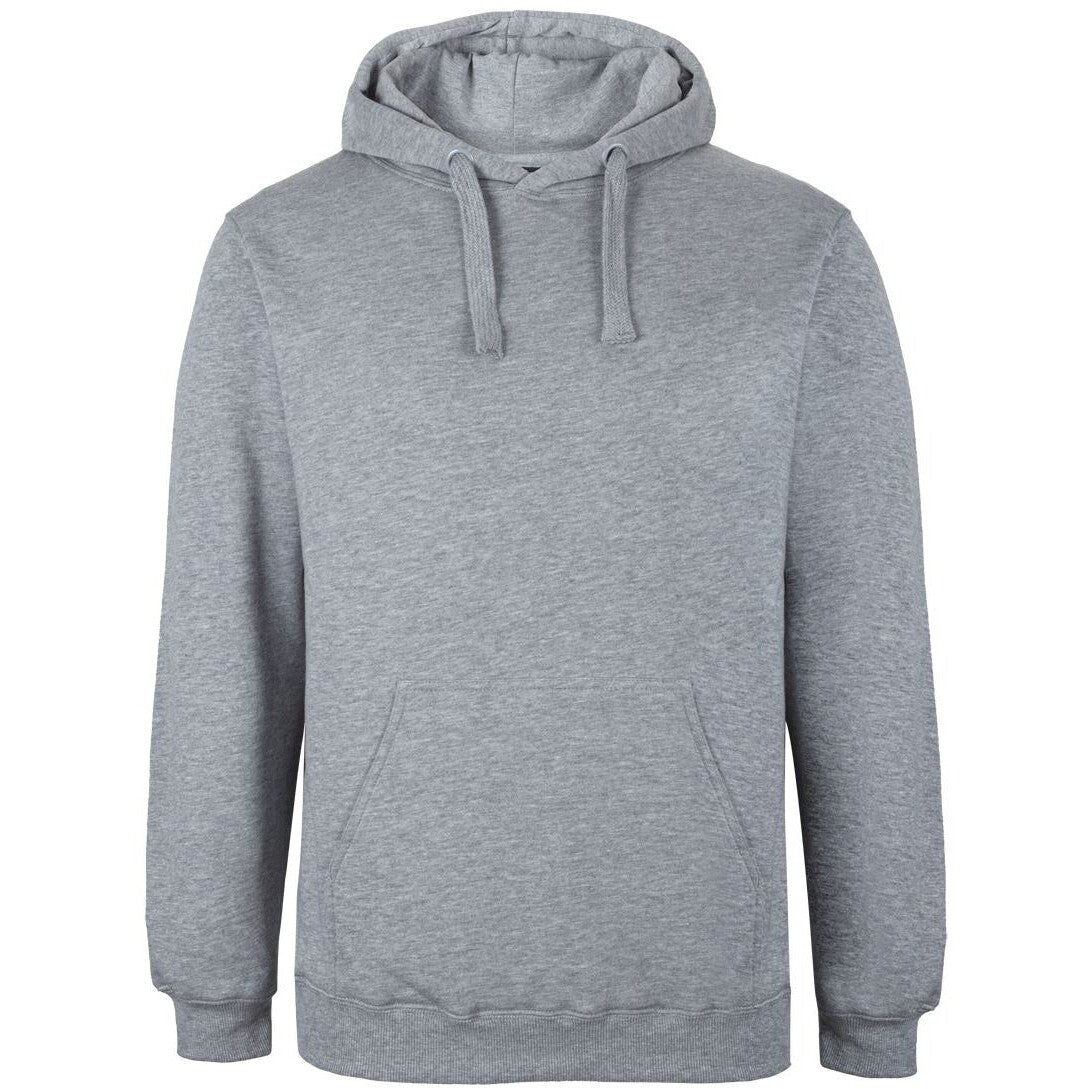 JB's Wear 3FH Fleecy Hoodie - Front View | color:13% Marle|view:front