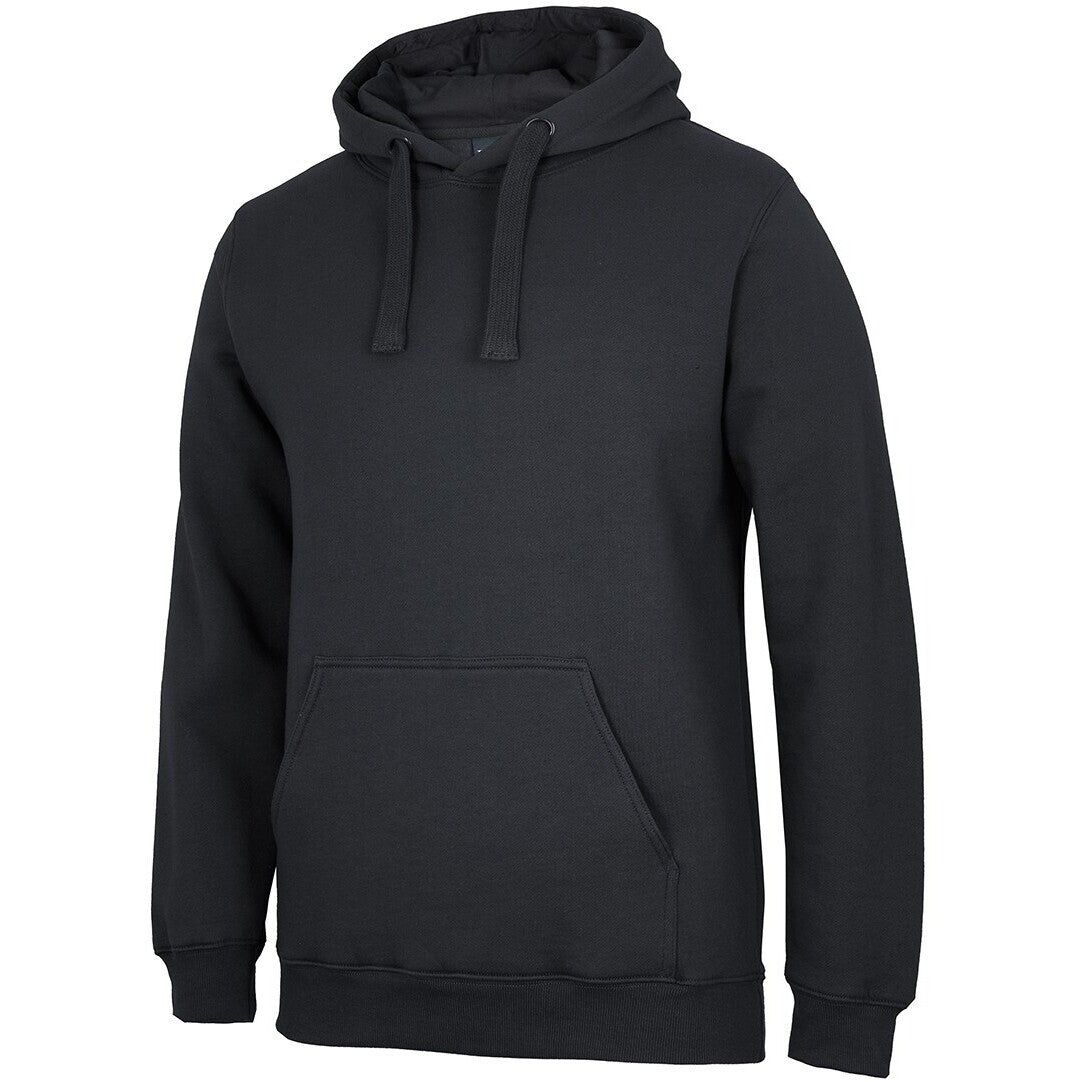 JB's Wear 3FH Fleecy Hoodie - Side View | color:Black Marle|view:side